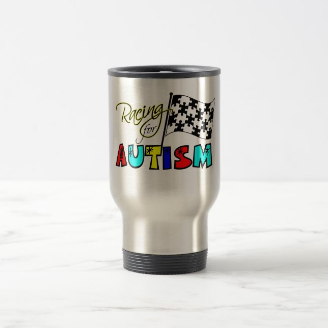 Térmica Competência para a caneca do autismo (Centro)