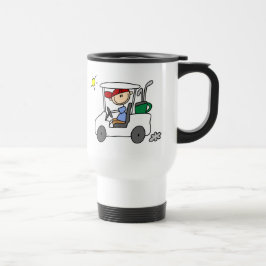 Térmica Conduzindo a caneca do carro de golfe