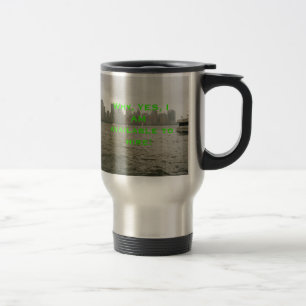 Térmica Contrate-me caneca de café
