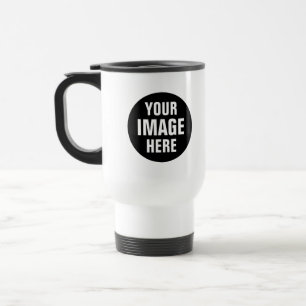 Térmica Crie Sua Própria Caneca de Café de 15oz com Duas C