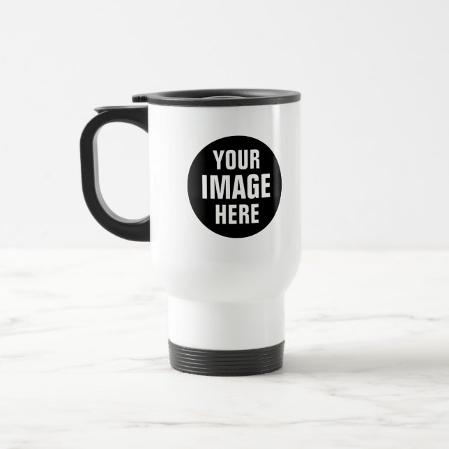 Térmica Crie Sua Própria Caneca de Café de 15oz com Duas C (Esquerda)