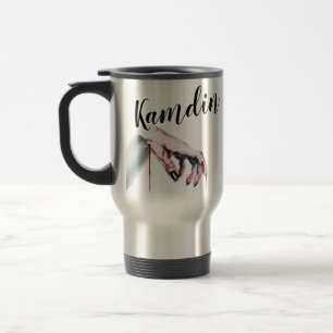 Térmica Derrame de sangue de zumbi com caneca personalizad