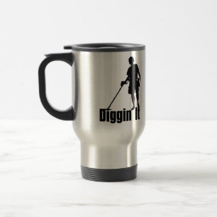 Térmica detector de metais, prospector, caneca do caçador
