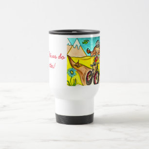 Térmica Divas do motociclista melhora! caneca de café