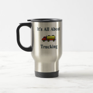 Térmica É toda sobre o transporte por caminhão. Caneca de