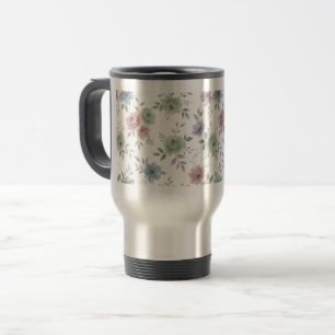 Térmica Elegante Invólucro de Caneca com Flores – Personal