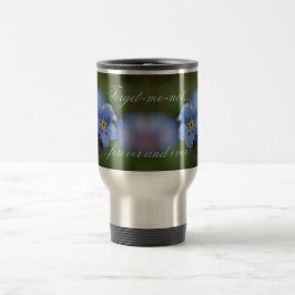 Térmica Esqueça-me, não para sempre e para sempre! caneca