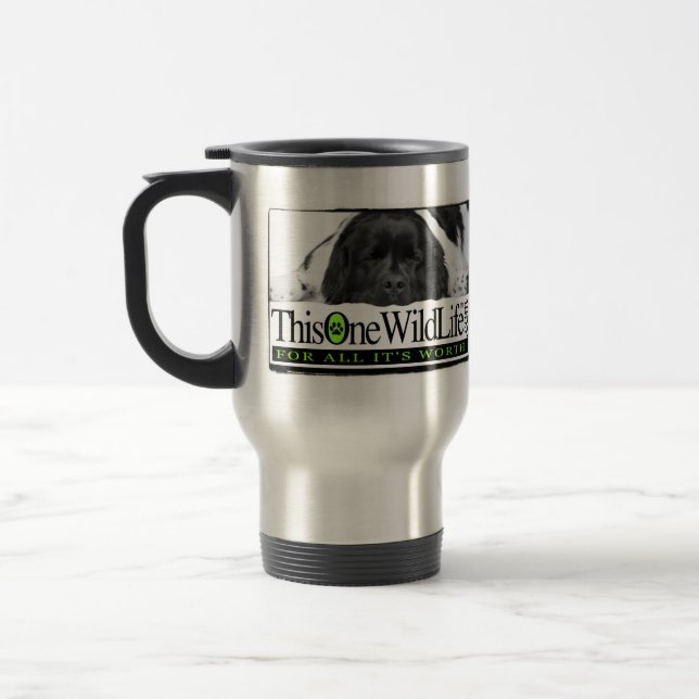 Térmica Esta caneca um selvagem da vida (Esquerda)