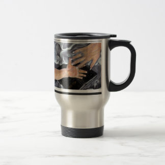 Térmica Estrada da caneca dos rasgos