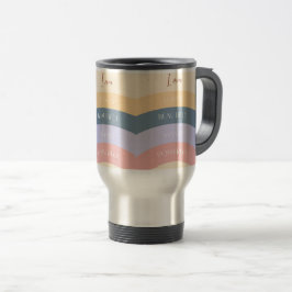 Térmica Eu amo bela caneca de café