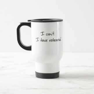 Térmica Eu não posso mim ter a caneca do ensaio