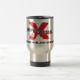 Térmica "Eu recuso ser apenas" caneca inspirador média