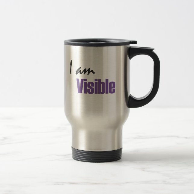 Térmica Eu sou a caneca visível (roxa) (Direita)