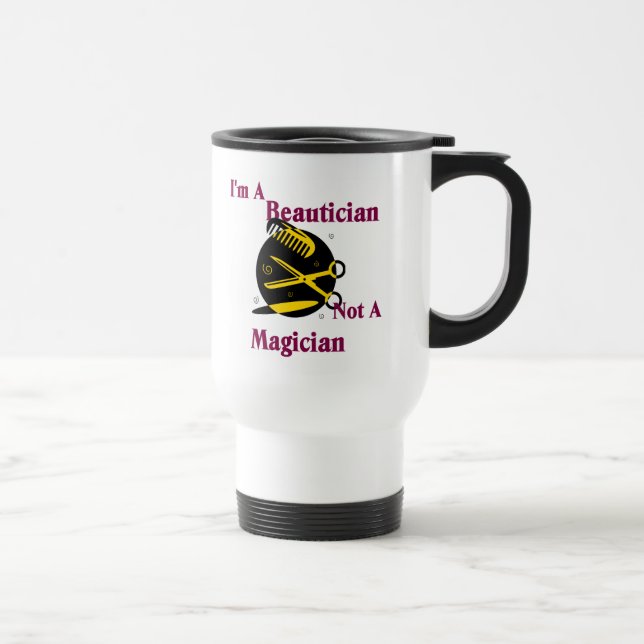 Térmica Eu sou um Beautician não uma caneca do mágico (Direita)