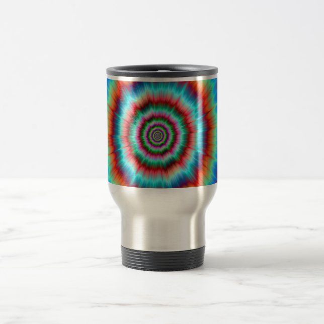 Térmica Explosão de caneca em azul e laranja (Centro)