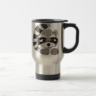 Térmica FB caneca do guaxinim dos desenhos animados do