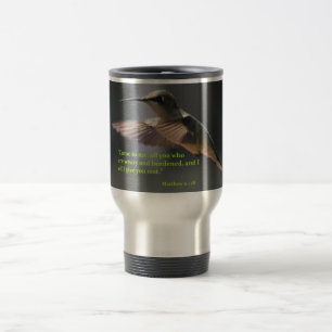 Térmica Fé do resto do colibri da caneca de viagem……