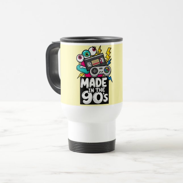 Térmica Feita na década de 90 com a caneca Retro Gamer (Frente Esquerda)