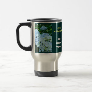 Térmica Feliz Aniversário! Caneca de café presente 25 Anos