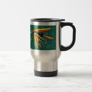 Térmica "Foguete - caneca da pesca com mosca da truta
