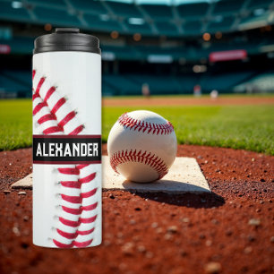 Térmica Garrafa de Água de Beisebol Personalizada Com Nome