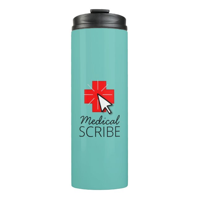 Térmica Garrafa de Água Insulada com Escriba Médica (Frente)