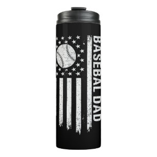 Térmica Garrafa de Água Personalizada de Beisebol Pai Com 
