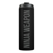Garrafa do Thermal da arma de Ninja