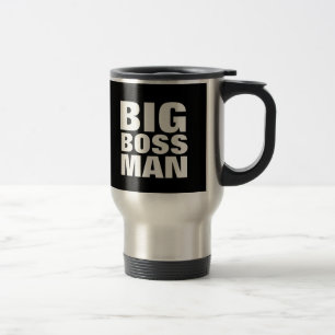 Térmica GRANDE CHEFE, Caneca de café engraçada