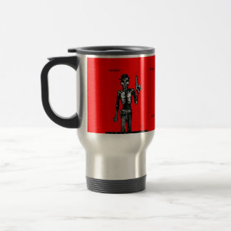Térmica Gunfighter de esqueleto ocidental - caneca de café