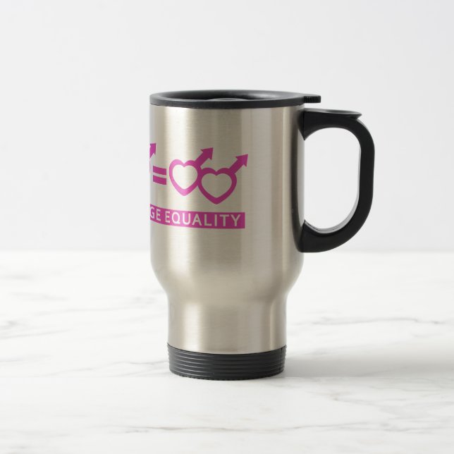 Térmica Igualdade de casamento / Uma caneca de amor - esco (Direita)