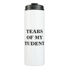 Térmica Lágrimas da garrafa d'água dos meus alunos