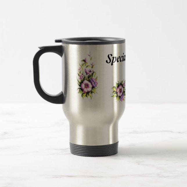 Térmica lama, marcada, caneca de viagem, ronpaul (Esquerda)