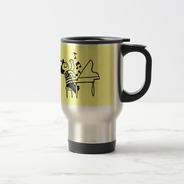 Térmica Ligue a caneca da música (Direita)