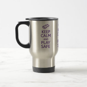 Térmica Manter Calmo e Reproduzir caneca Segura - escolha