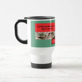Térmica Mensagem Proverbs - Proverbs 22-2 - Caneca de viag