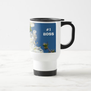 Térmica Nº 1 do Primavera de Blossomas de Cereja de Caneca