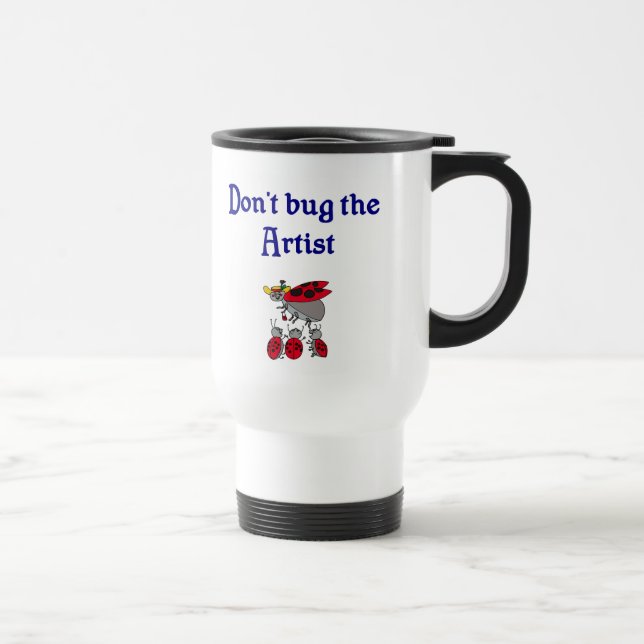 Térmica Não desinsete a caneca do artista (Direita)