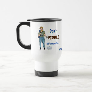 Térmica Não se meta com meu café. Caneca