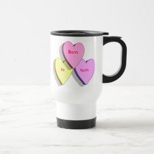 Térmica Nascer para girar a caneca de madeira dos Turners