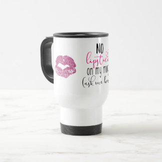 Térmica Nenhum batom em minha caneca