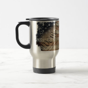 Térmica NÓS do VINTAGE dos EUA as PESSOAS da caneca