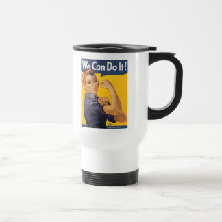 Térmica Nós podemos fazê-lo! - Caneca branca do carro