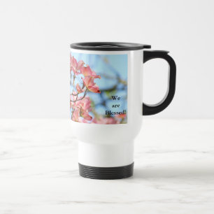 Térmica Nós somos Abençoados! Caneca de Café para Viagem P