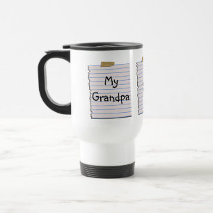 Térmica Notas do amor para a caneca do vovô