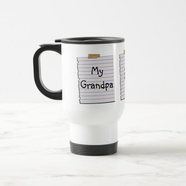 Térmica Notas do amor para a caneca do vovô (Esquerda)