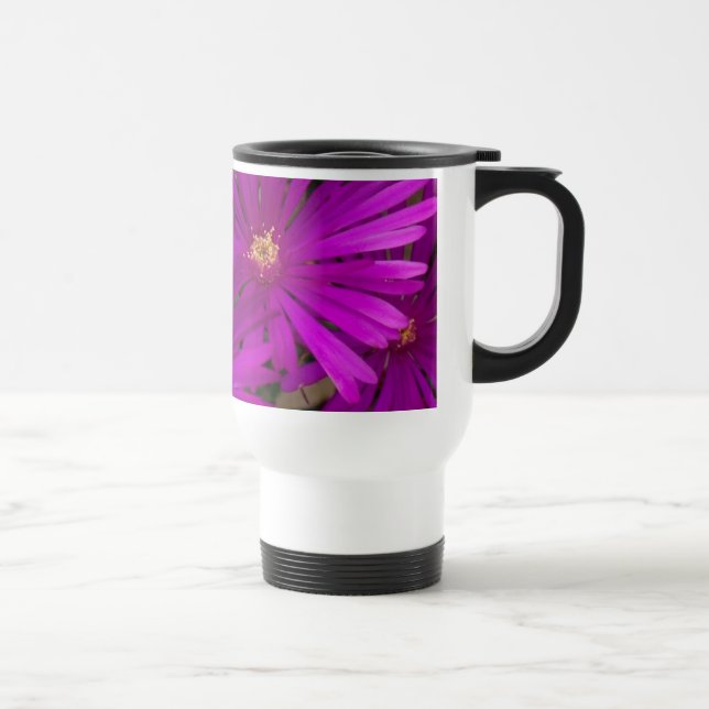 Térmica O cacto roxo floresce a caneca (Direita)