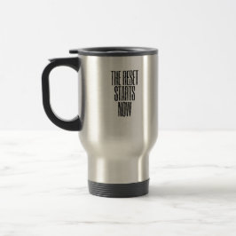 Térmica O Reset Começa Agora — Caneca de Sucesso Minimalis