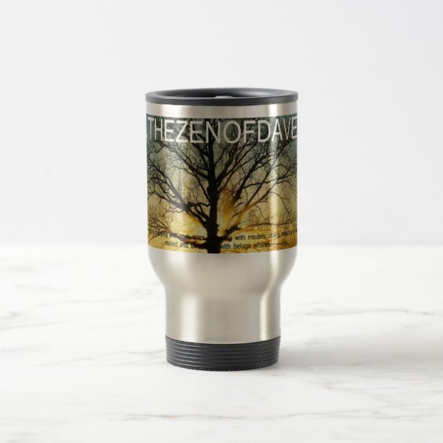 Térmica O zen de no. 3 da caneca de café de Dave (Centro)