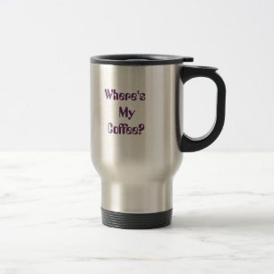 Térmica Onde está meu café? caneca